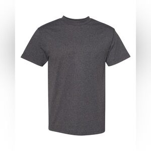 AMERICAN APPAREL KIDS JERSEY 4PK T-SHIRTS - GRAY SIZE 6 (NEW WITH TAGS) A13